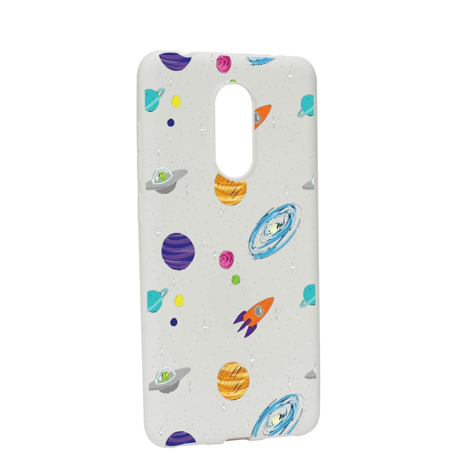 Husa de protectie Universe - Planeta, Movie, pentru Xiaomi Redmi Note 5 / Redmi 5 Plus, rezistenta la uzura, anti-alunecare, din silicon Premium, W466