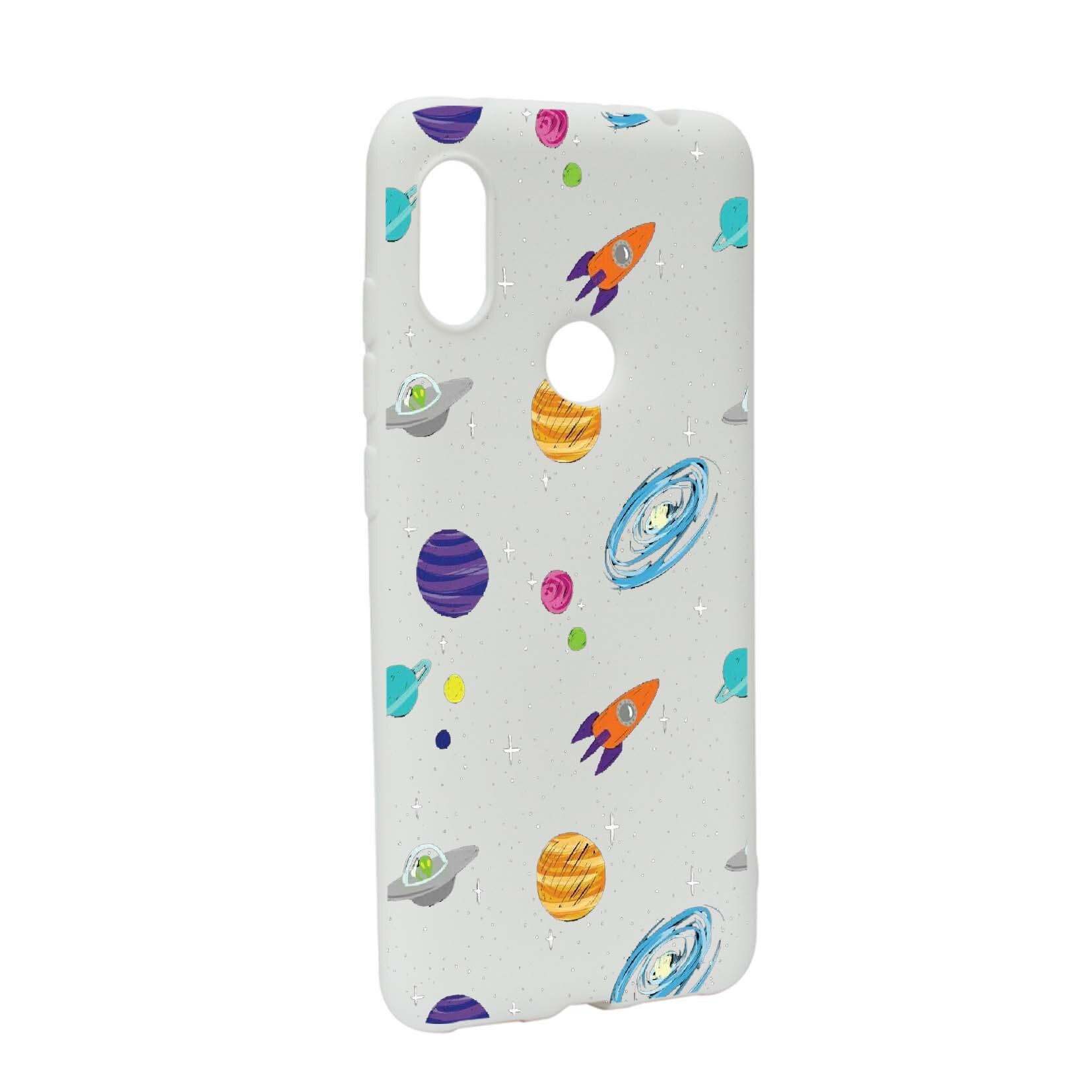 Husa de protectie Universe - Planeta, Movie, pentru Xiaomi Mi Mix 2S, rezistenta la uzura, anti-alunecare, din silicon Premium, W466