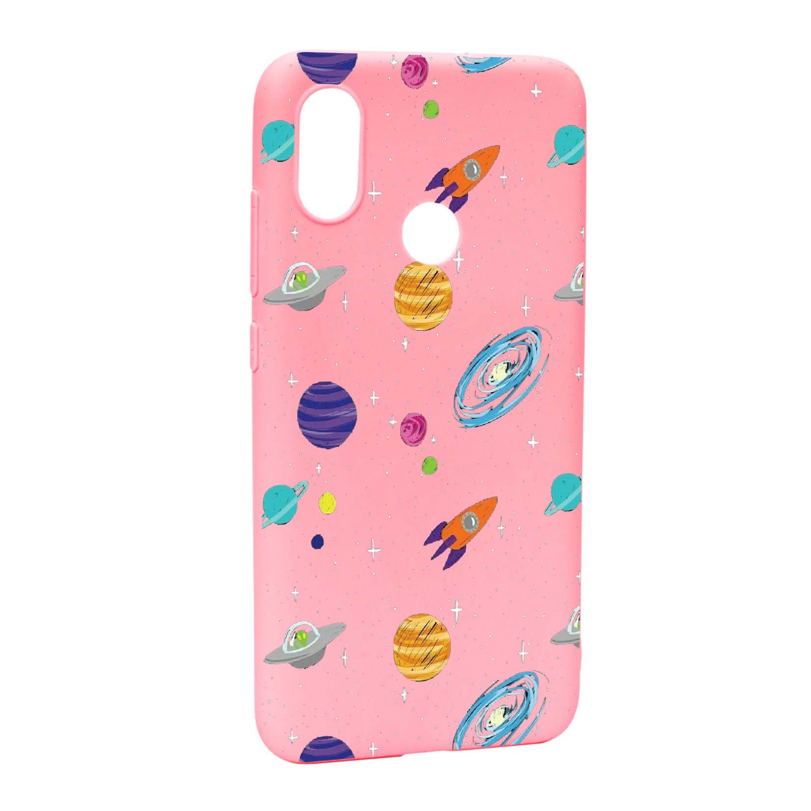 Husa de protectie Universe - Planeta, Movie, pentru Xiaomi Mi A2 / Mi 6X, rezistenta la uzura, anti-alunecare, din silicon Premium, P466