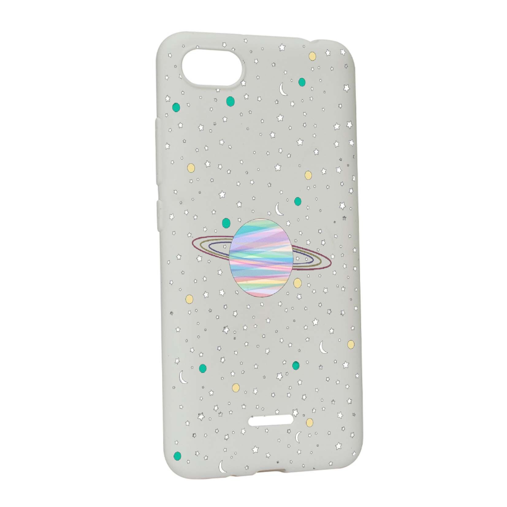 Husa de protectie Universe - Planeta, Movie, pentru Xiaomi Redmi 6A, rezistenta la uzura, anti-alunecare, din silicon Premium, W468