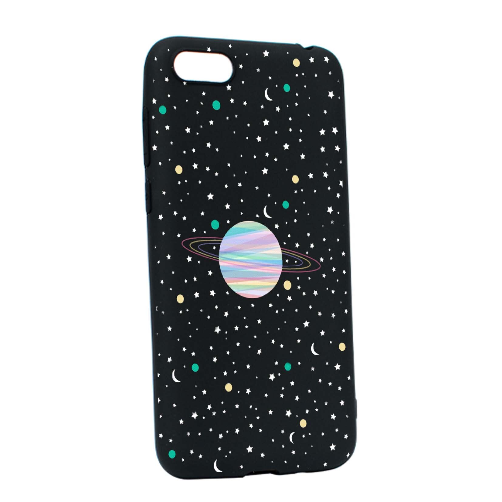 Husa de protectie Universe - Planeta, Movie, pentru Apple iPhone 7 / 8, rezistenta la uzura, anti-alunecare, din silicon Premium, B468