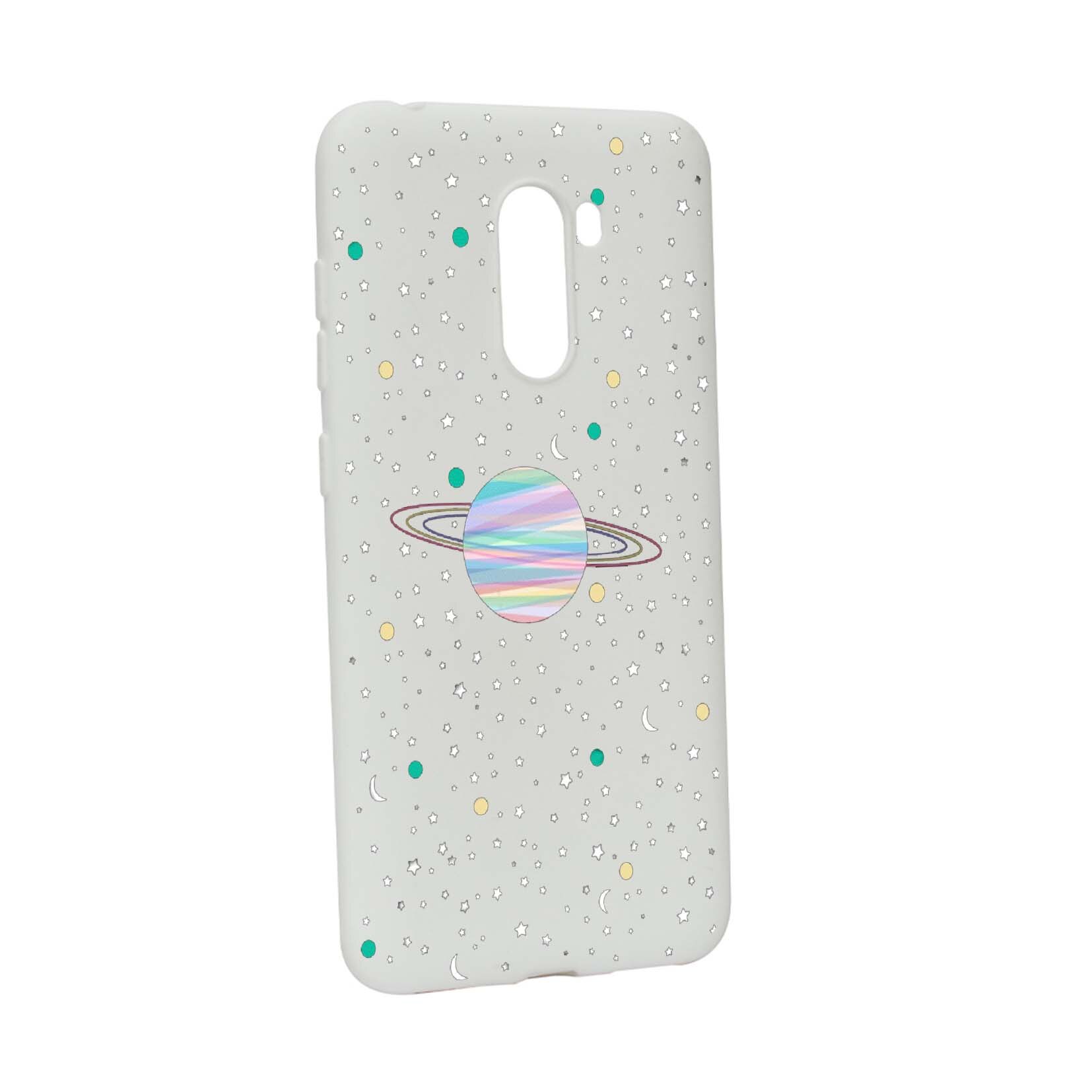Husa de protectie Universe - Planeta, Movie, pentru Xiaomi PocoPhone F1, rezistenta la uzura, anti-alunecare, din silicon Premium, W468