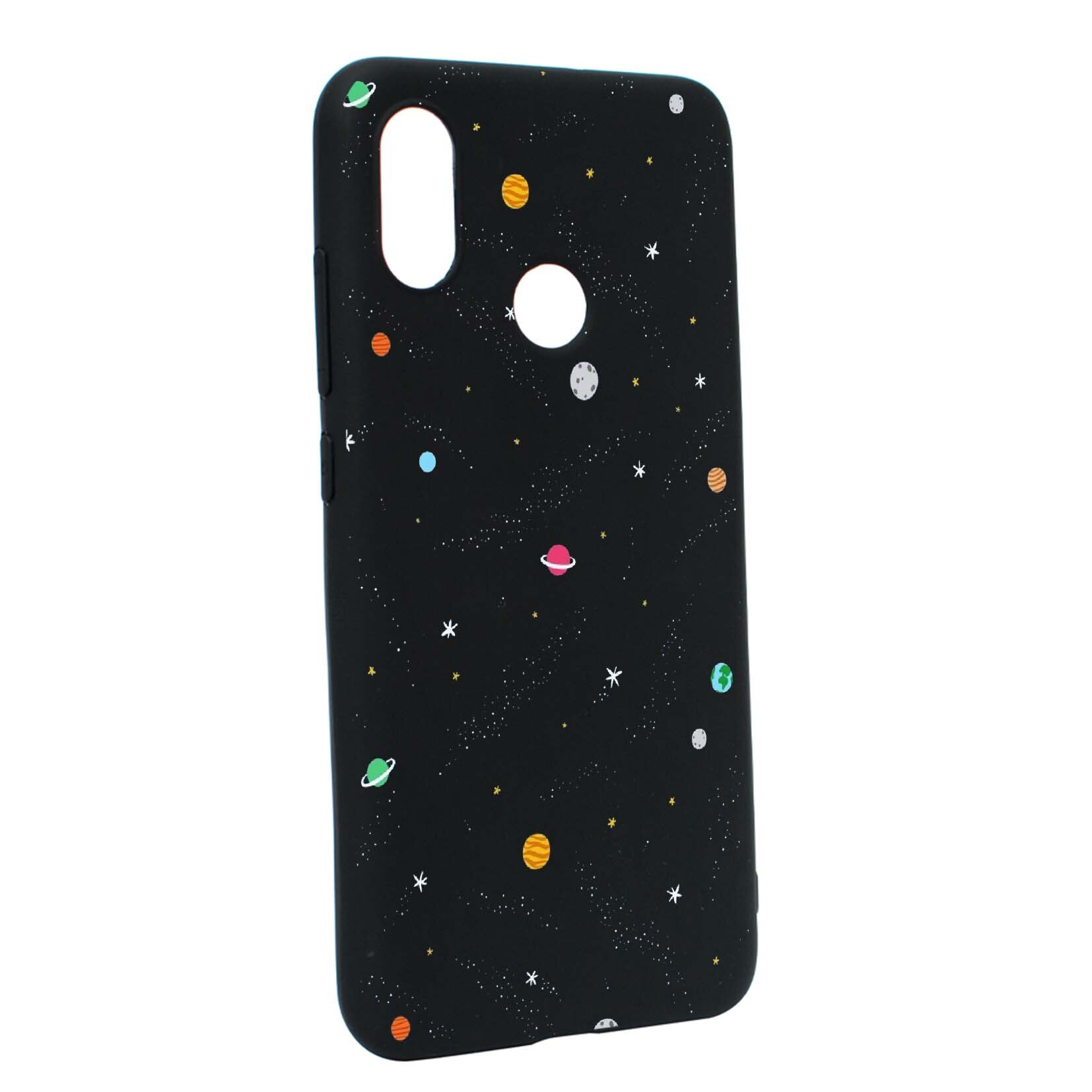 Husa de protectie Universe - Planeta, Movie, pentru Xiaomi Mi A2 Lite / Redmi 6 Pro, rezistenta la uzura, anti-alunecare, din silicon Premium, B470