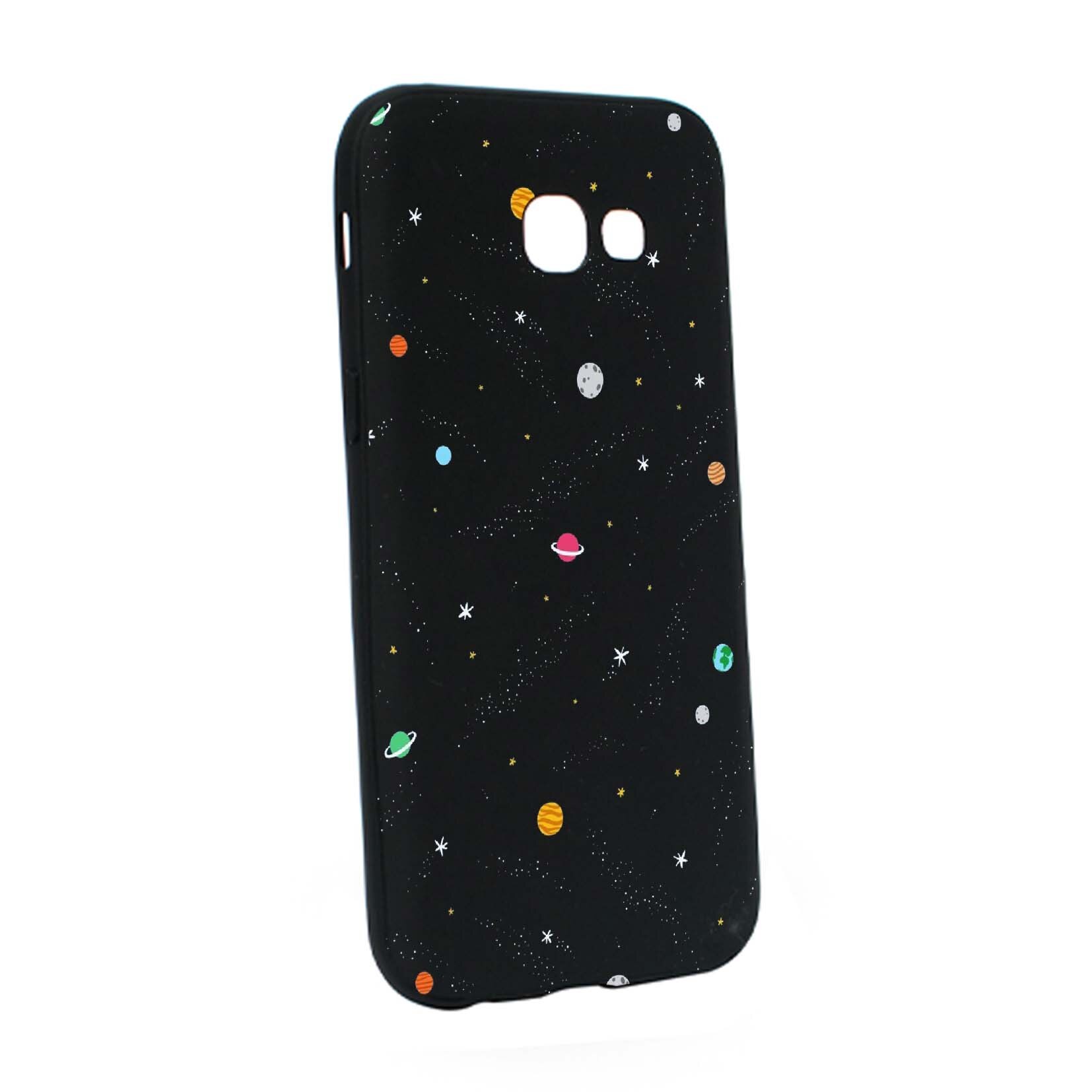 Husa de protectie Universe - Planeta, Movie, pentru Samsung Galaxy A3 2017, rezistenta la uzura, anti-alunecare, din silicon Premium, B470