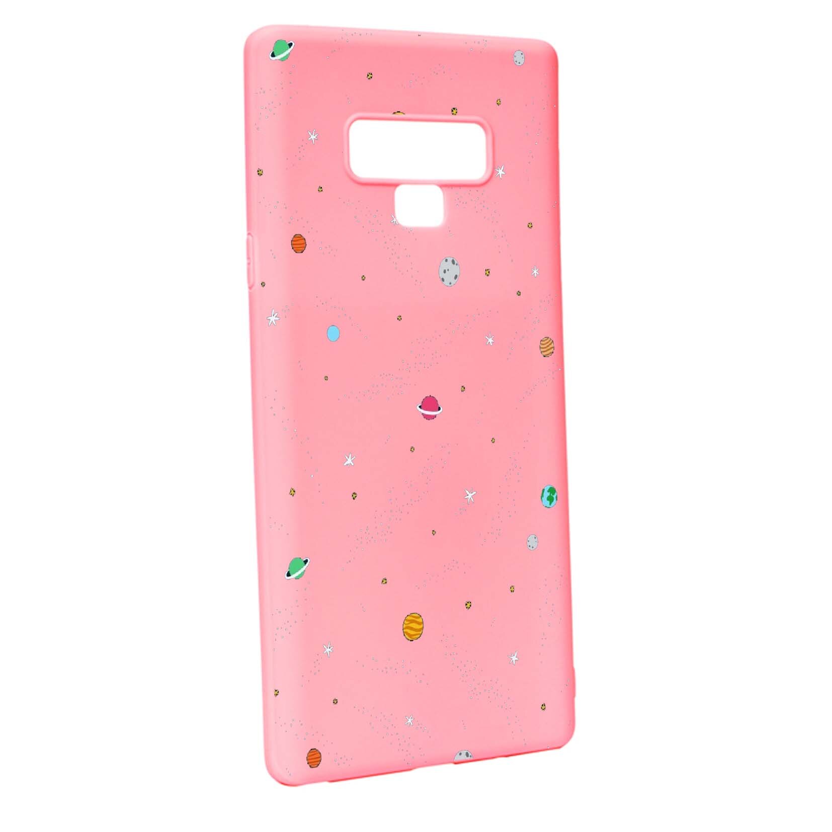 Husa de protectie Universe - Planeta, Movie, pentru Samsung Galaxy Note 9, rezistenta la uzura, anti-alunecare, din silicon Premium, P470