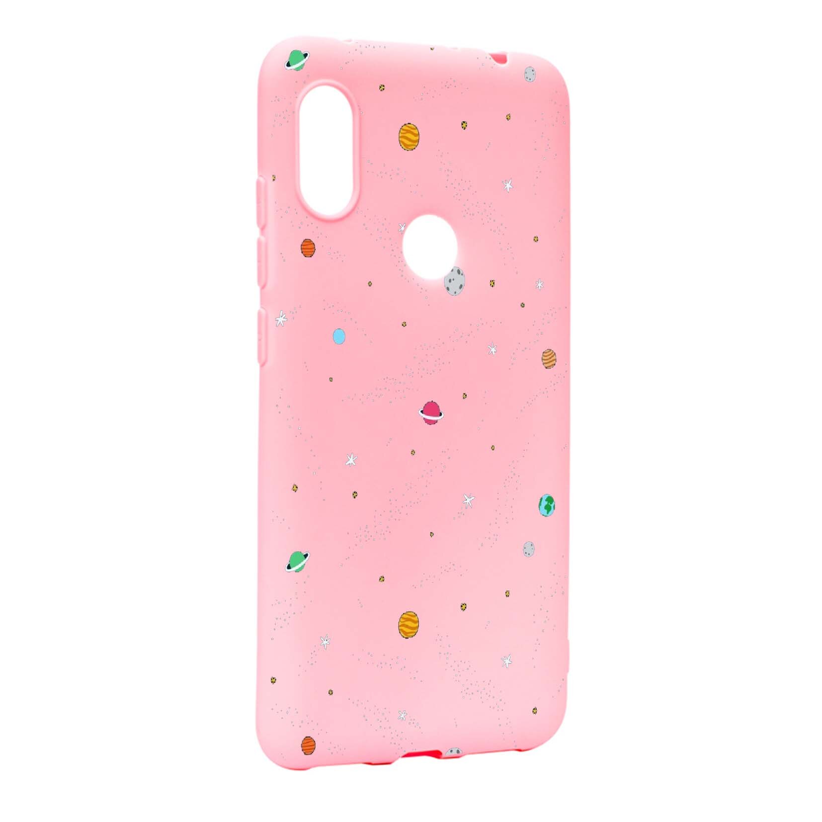 Husa de protectie Universe - Planeta, Movie, pentru Xiaomi Redmi Note 5 Pro, rezistenta la uzura, anti-alunecare, din silicon Premium, P470