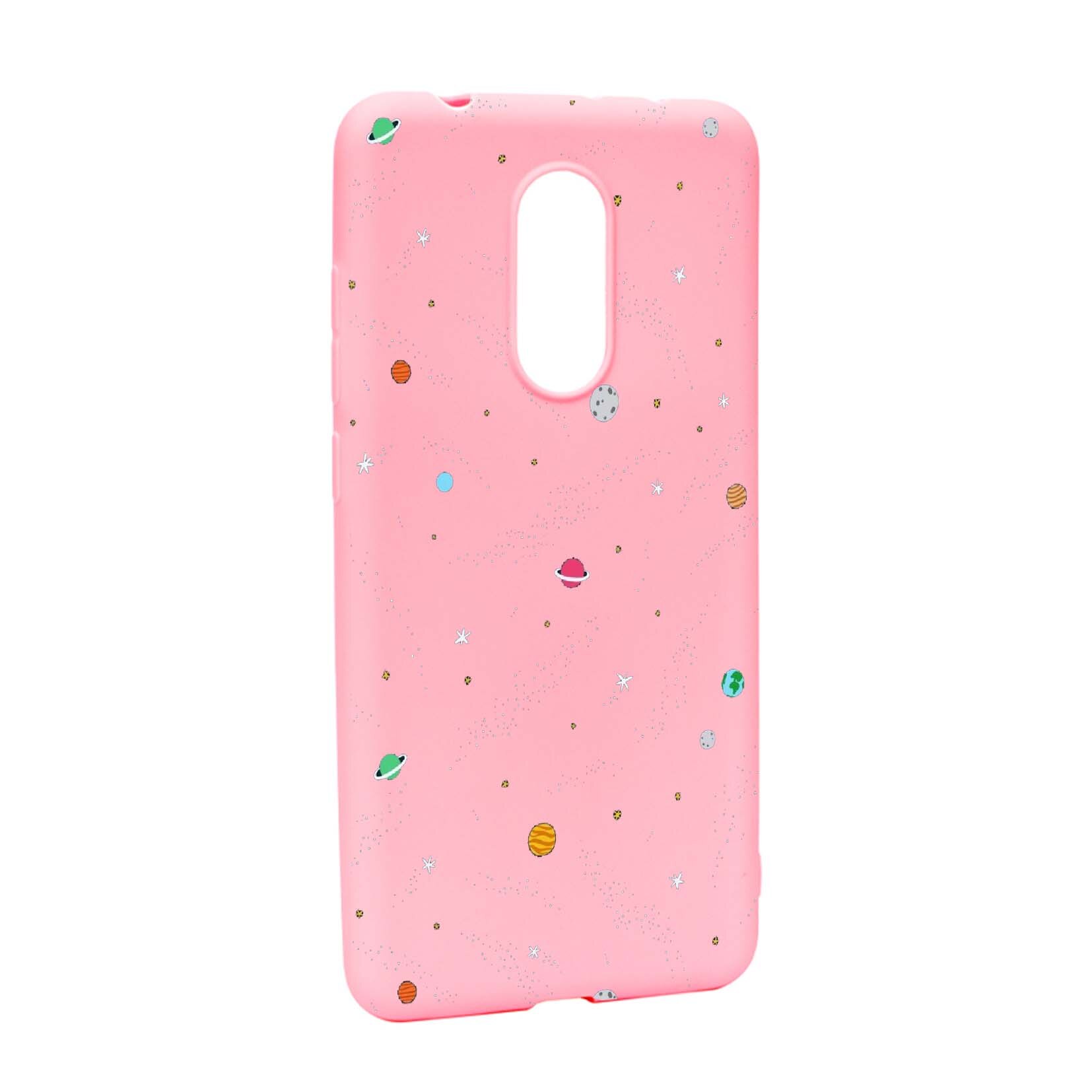 Husa de protectie Universe - Planeta, Movie, pentru Xiaomi Redmi 5, rezistenta la uzura, anti-alunecare, din silicon Premium, P470