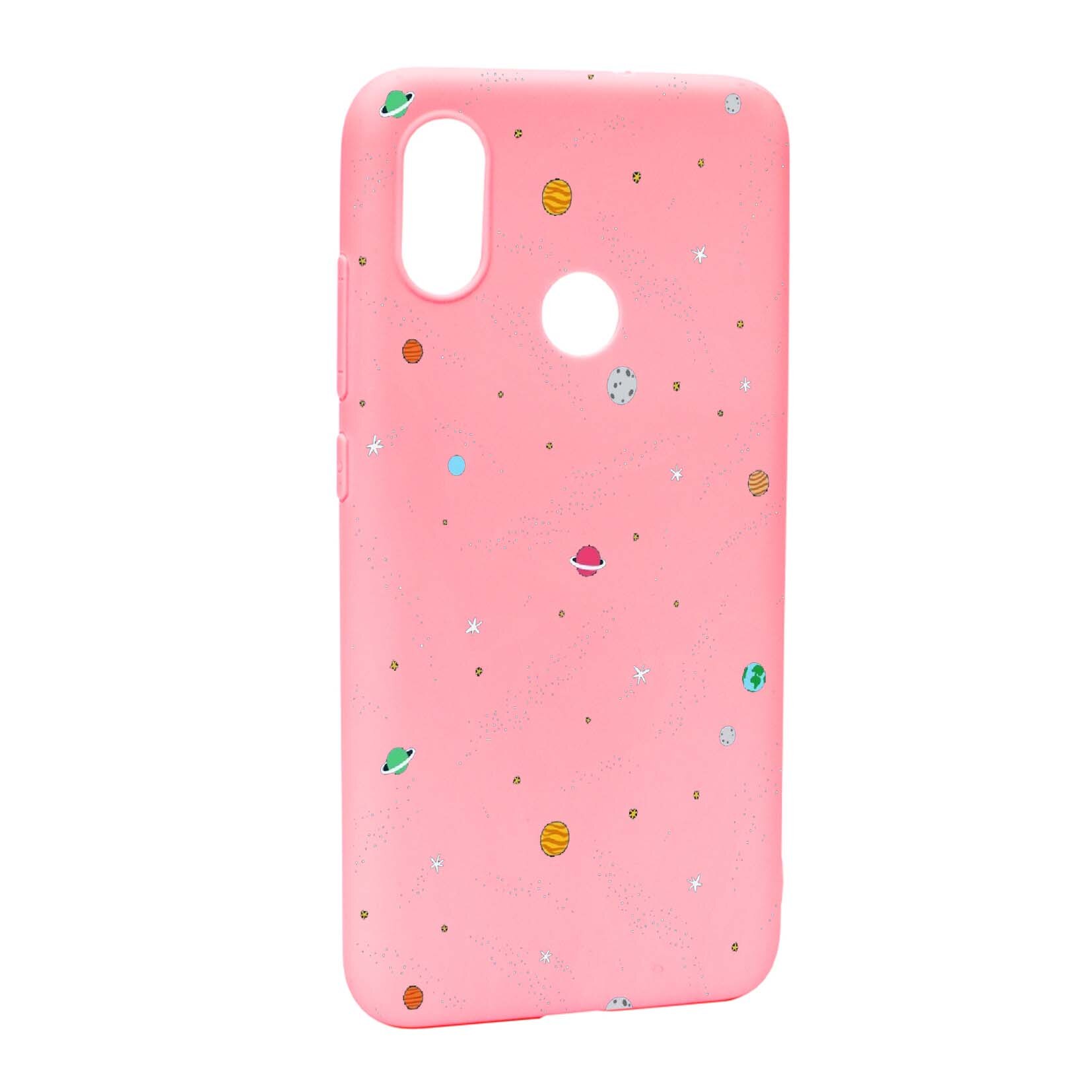 Husa de protectie Universe - Planeta, Movie, pentru Xiaomi Mi A2 / Mi 6X, rezistenta la uzura, anti-alunecare, din silicon Premium, P470