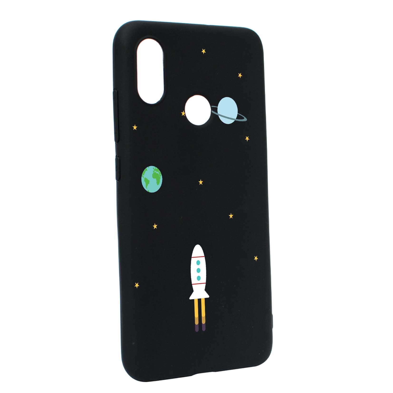 Husa de protectie Universe - Spacecraft, Movie, pentru Xiaomi Mi A2 Lite / Redmi 6 Pro, rezistenta la uzura, anti-alunecare, din silicon Premium, B471