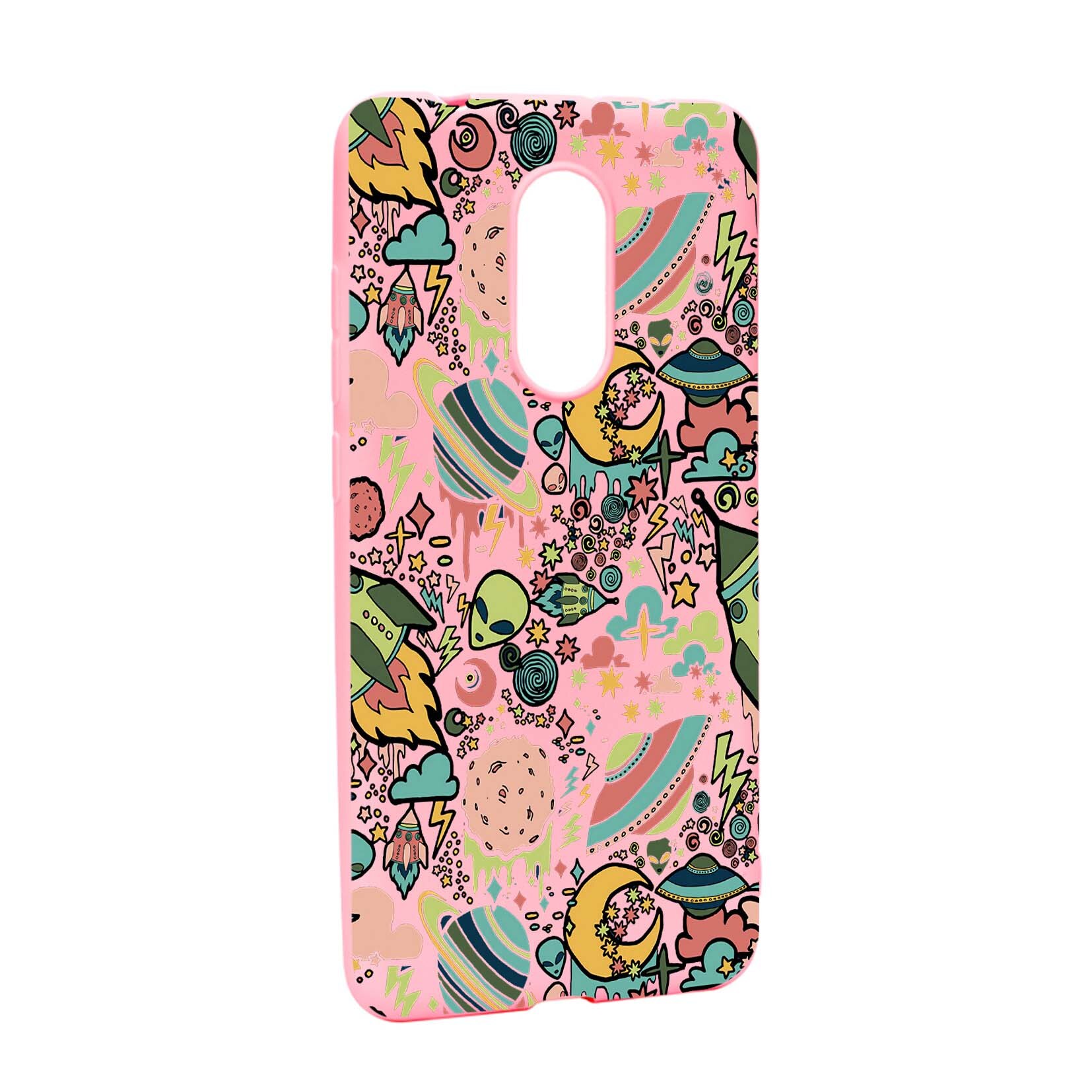 Husa de protectie Universe - UFO, Movie, pentru Xiaomi Redmi Note 5 / Redmi 5 Plus, rezistenta la uzura, anti-alunecare, din silicon Premium, P472