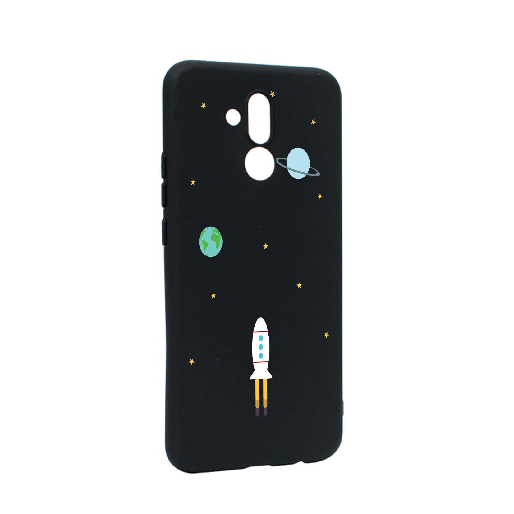 Husa de protectie Universe - Spacecraft, Movie, pentru Huawei Mate 20 Lite, rezistenta la uzura, anti-alunecare, din silicon Premium, B471