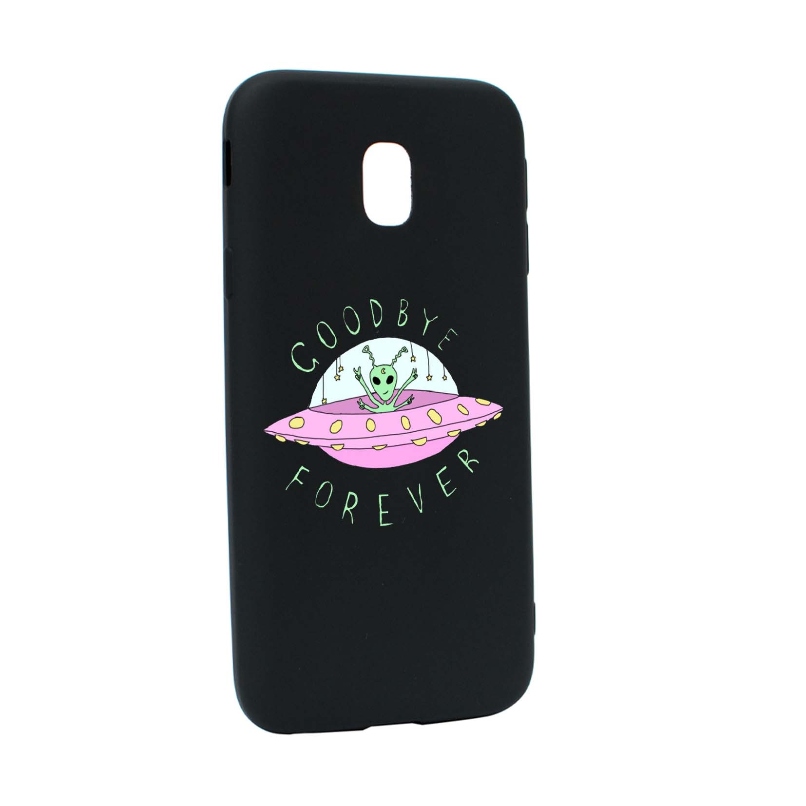 Husa de protectie Universe - Good Bye!, Movie, pentru Samsung Galaxy J3 2018, rezistenta la uzura, anti-alunecare, din silicon Premium, B474