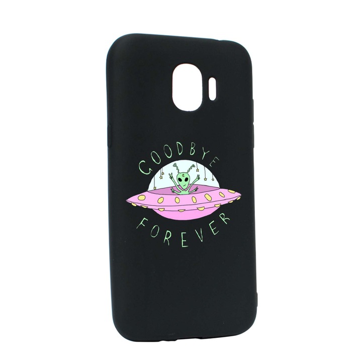 Husa de protectie Universe - Good Bye!, Movie, pentru Samsung Galaxy J4 2018, rezistenta la uzura, anti-alunecare, din silicon Premium, B474