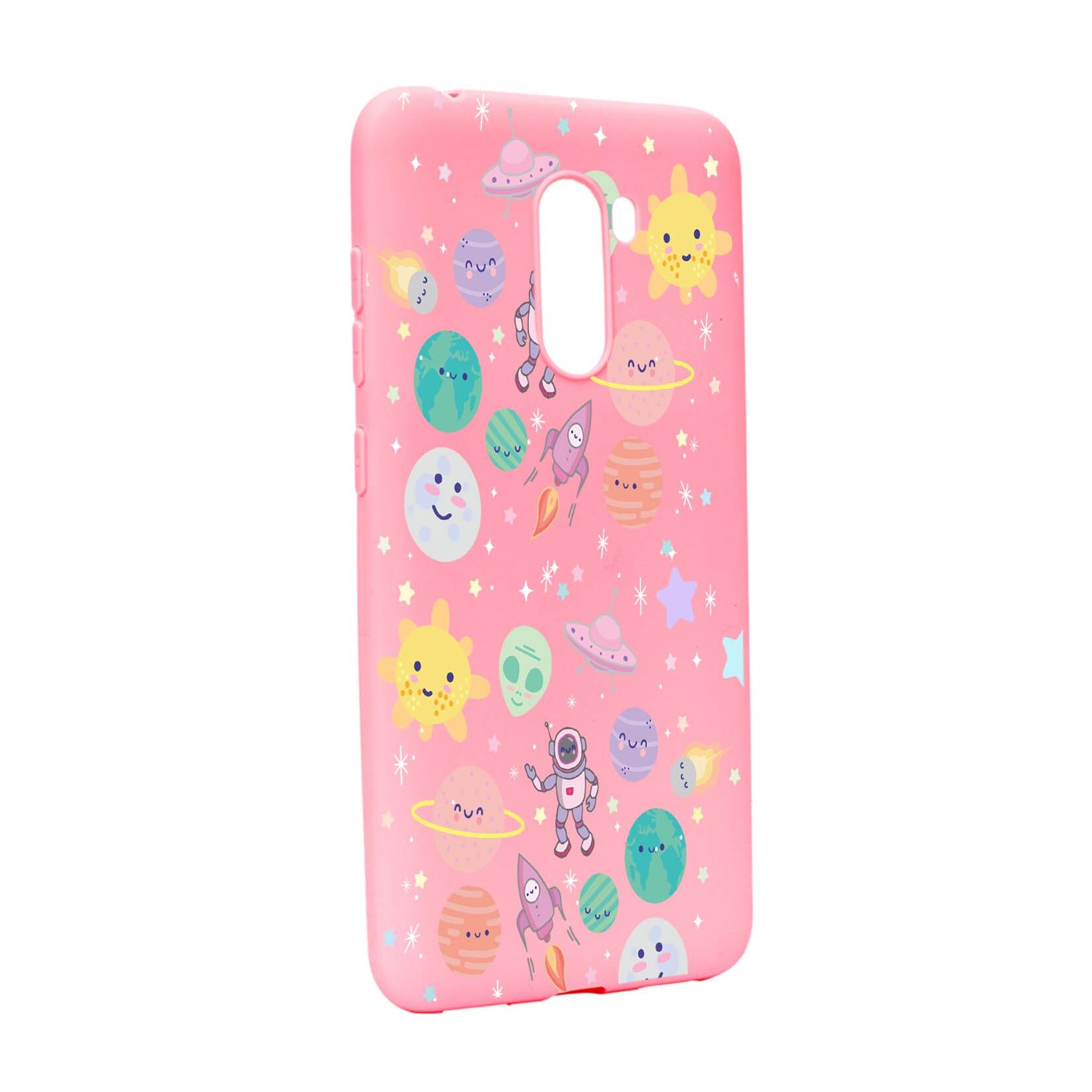 Husa de protectie Universe - UFO, Movie, pentru Xiaomi PocoPhone F1, rezistenta la uzura, anti-alunecare, din silicon Premium, P473