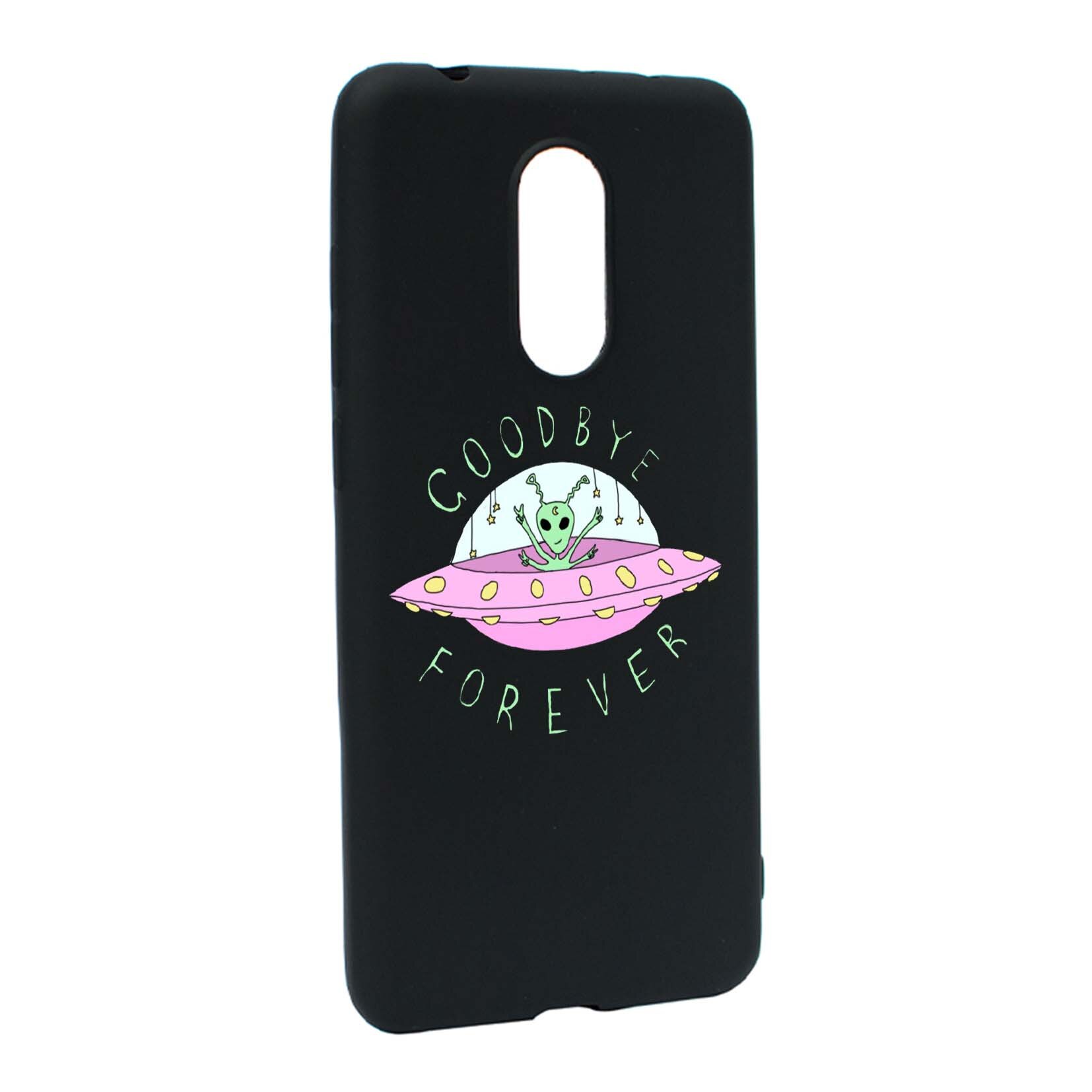 Husa de protectie Universe - Good Bye!, Movie, pentru Xiaomi Redmi 5, rezistenta la uzura, anti-alunecare, din silicon Premium, B474