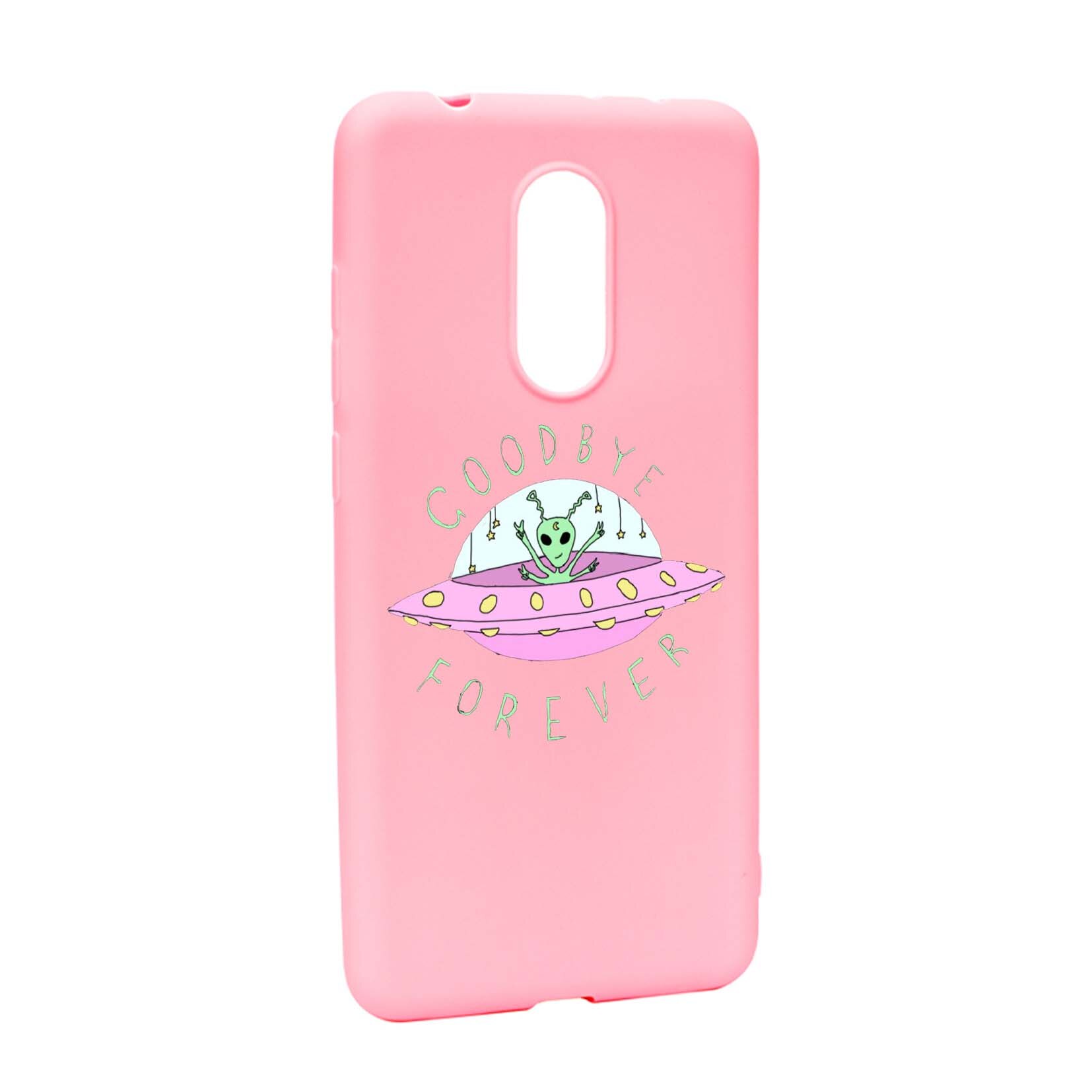 Husa de protectie Universe - Good Bye!, Movie, pentru Xiaomi Redmi 5, rezistenta la uzura, anti-alunecare, din silicon Premium, P474