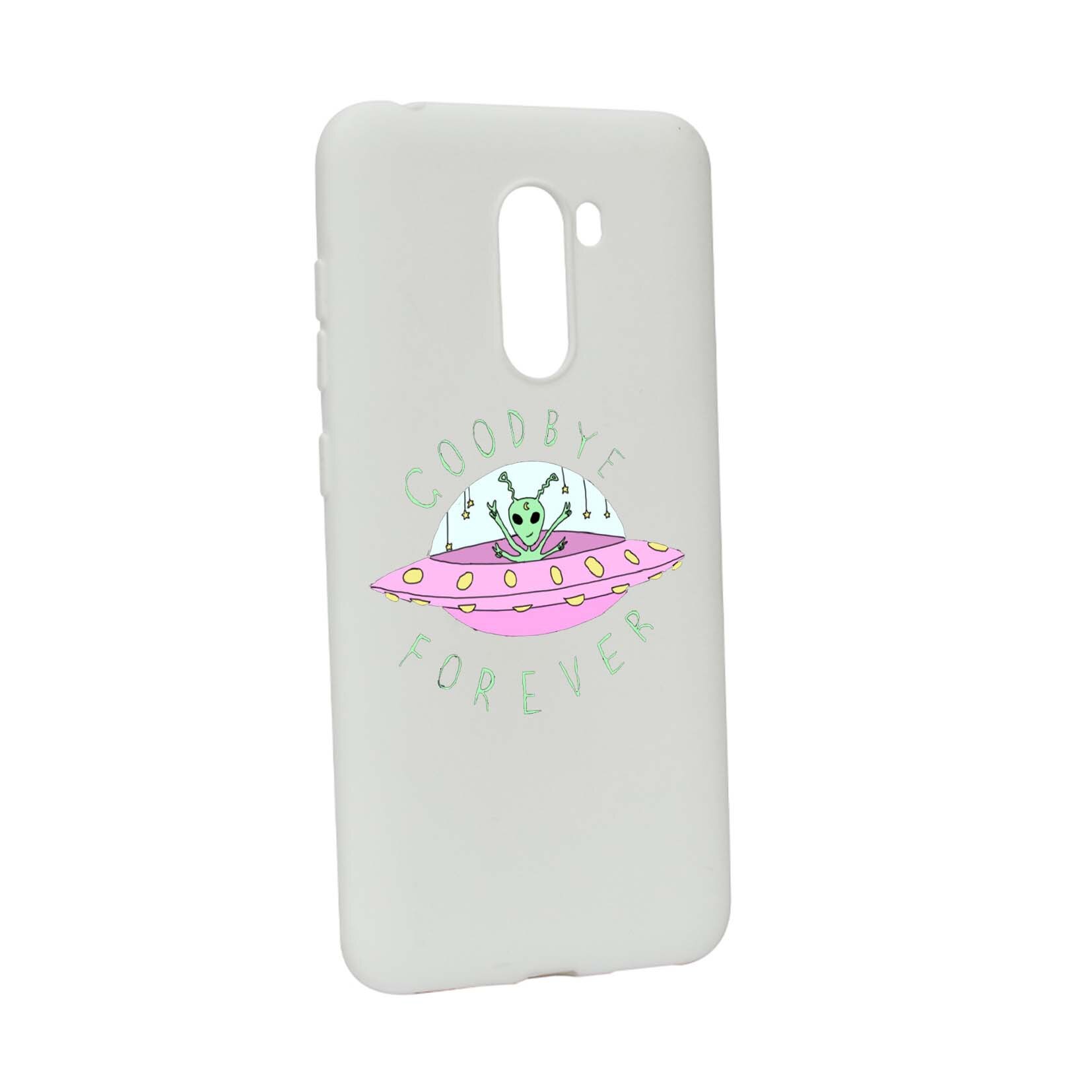 Husa de protectie Universe - Good Bye!, Movie, pentru Xiaomi PocoPhone F1, rezistenta la uzura, anti-alunecare, din silicon Premium, W474