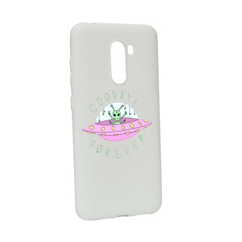 Husa de protectie Universe - Good Bye!, Movie, pentru Xiaomi PocoPhone F1, rezistenta la uzura, anti-alunecare, din silicon Premium, W474 Husa de protectie Universe - Good Bye!, Movie, pentru Xiaomi PocoPhone F1, rezistenta la uzura, anti-alunecare, din silicon Premium, W474