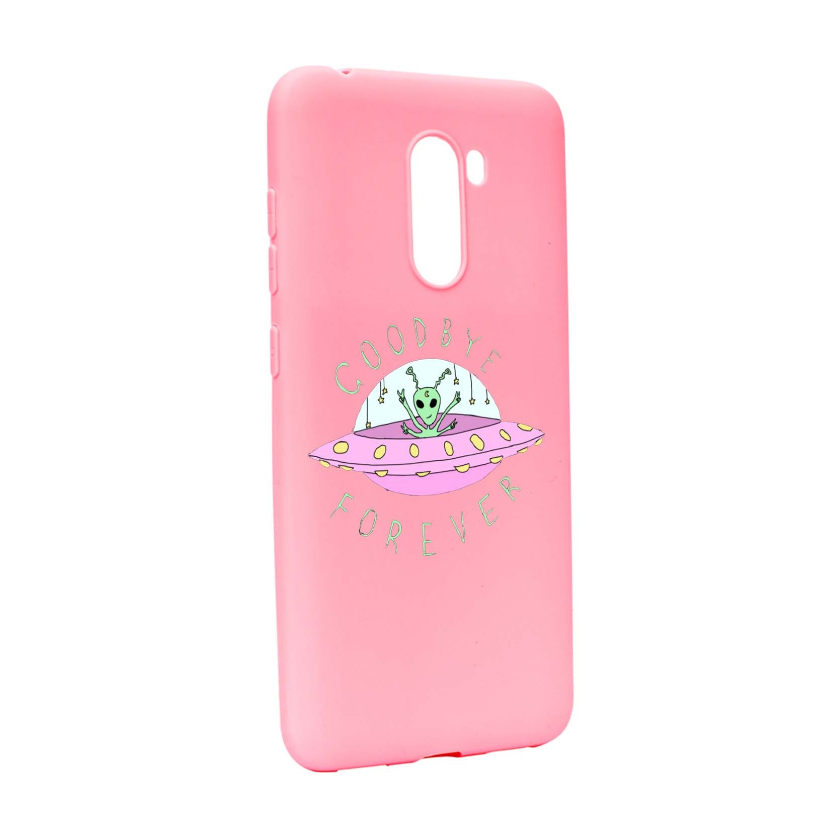 Husa de protectie Universe - Good Bye!, Movie, pentru Xiaomi PocoPhone F1, rezistenta la uzura, anti-alunecare, din silicon Premium, P474