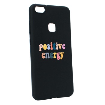 Husa de protectie cu mesaj Positive Energy, pentru Huawei P10 Lite, rezistenta la uzura, anti-alunecare, din silicon Premium, B479 Husa de protectie cu mesaj Positive Energy, pentru Huawei P10 Lite, rezistenta la uzura, anti-alunecare, din silicon Premium, B479