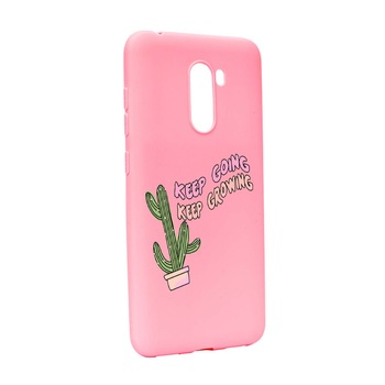 Husa de protectie cu mesaj Keep Going, pentru Xiaomi PocoPhone F1, rezistenta la uzura, anti-alunecare, din silicon Premium, P482 Husa de protectie cu mesaj Keep Going, pentru Xiaomi PocoPhone F1, rezistenta la uzura, anti-alunecare, din silicon Premium, P482