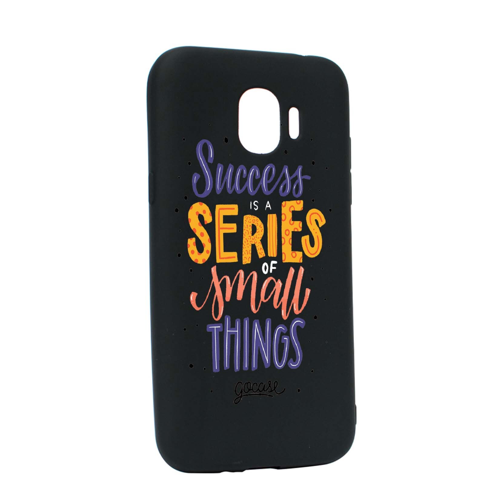 Husa de protectie cu mesaj Success, pentru Samsung Galaxy J2 Pro 2018 / J2 2018 / Grand Prime Pro, rezistenta la uzura, anti-alunecare, din silicon Premium, B485