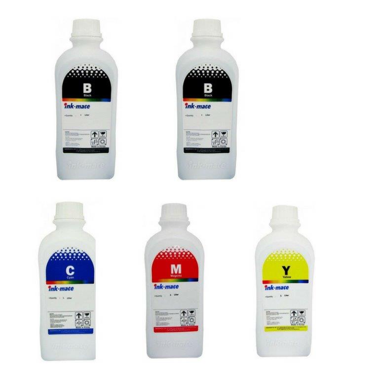 Pachet flacon refill cerneala Ink-Mate 5000ml PGI-525PGBK negru CLI-526BK negru CLI-526C cyan CLI-526M magenta CLI-526Y galben compatibil Canon