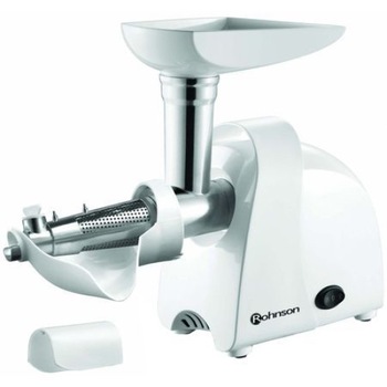 Masina de tocat EVO Rohnson, 1500W, cutit inox, Alb Masina de tocat EVO Rohnson, 1500W, cutit inox, Alb