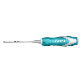 Dalta Total, pentru lemn, 6mm, 140mm, Cr-V Dalta Total, pentru lemn, 6mm, 140mm, Cr-V