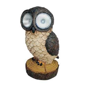 Lampa solara Strend Pro Bufnita, 14x14x25 cm, 2 LED, AA Lampa solara Strend Pro Bufnita, 14x14x25 cm, 2 LED, AA