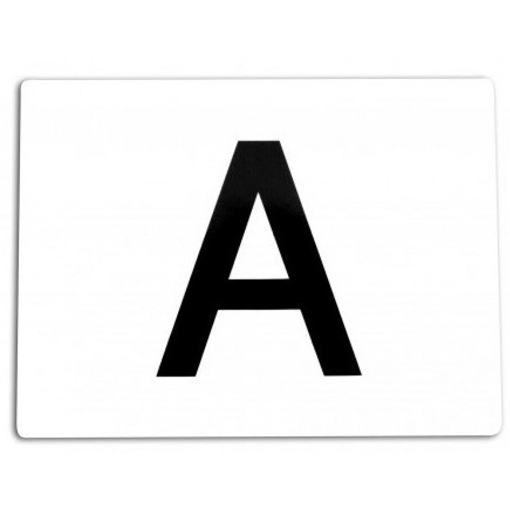 Placa litera ,, A 