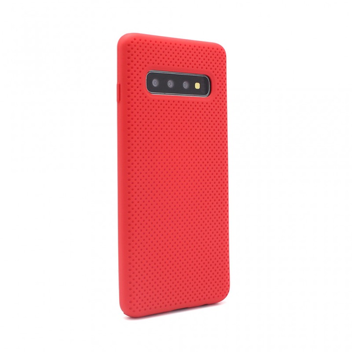 Гръб Buzzer Net за Samsung G973 S10 - Червен