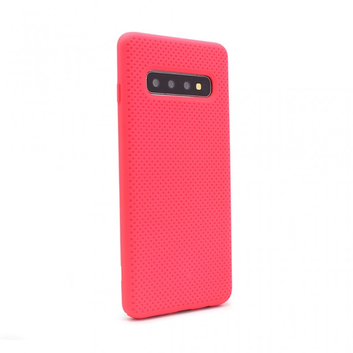 Hátul Csengőháló Samsung S10 - Sötét rózsaszín