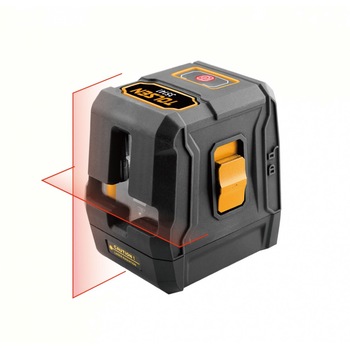 Nivela laser cu autonivelare, incrucisat, ± 0.3 mm/m, 20 m - Tolsen Nivela laser cu autonivelare, incrucisat, ± 0.3 mm/m, 20 m - Tolsen