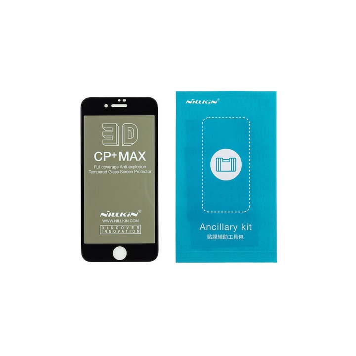 Π‘ΡΡΠΊΠ»Π΅Π½ ΠΏΡΠΎΡΠ΅ΠΊΡΠΎΡ Nillkin 3D AP+MAX iphone7/8 Π§Π΅ΡΠ΅Π½