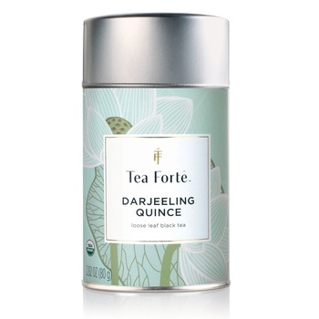 Darjeeling Quince- cutie metalica cu ceai frunze, 50 portii Darjeeling Quince- cutie metalica cu ceai frunze, 50 portii