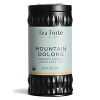 Mountain Oolong - cutie metalica cu ceai frunze, 50 portii