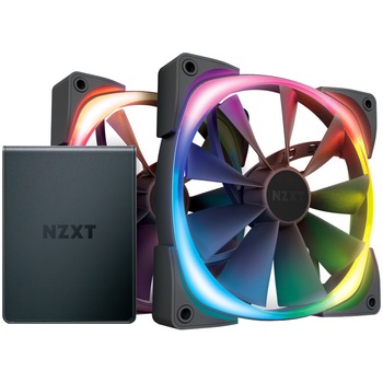 Ventilator NZXT AER RGB 2 STARTER KIT, 140mm Ventilator NZXT AER RGB 2 STARTER KIT, 140mm