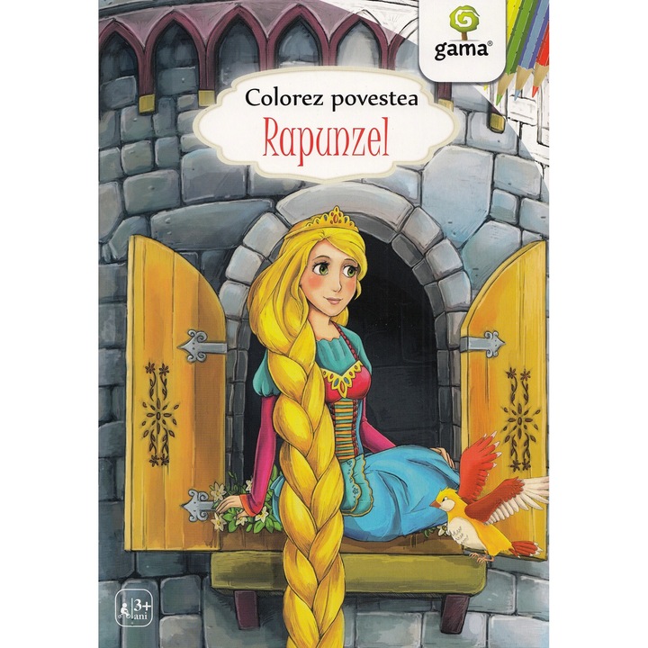 Rapunzel. Colorez Povestea