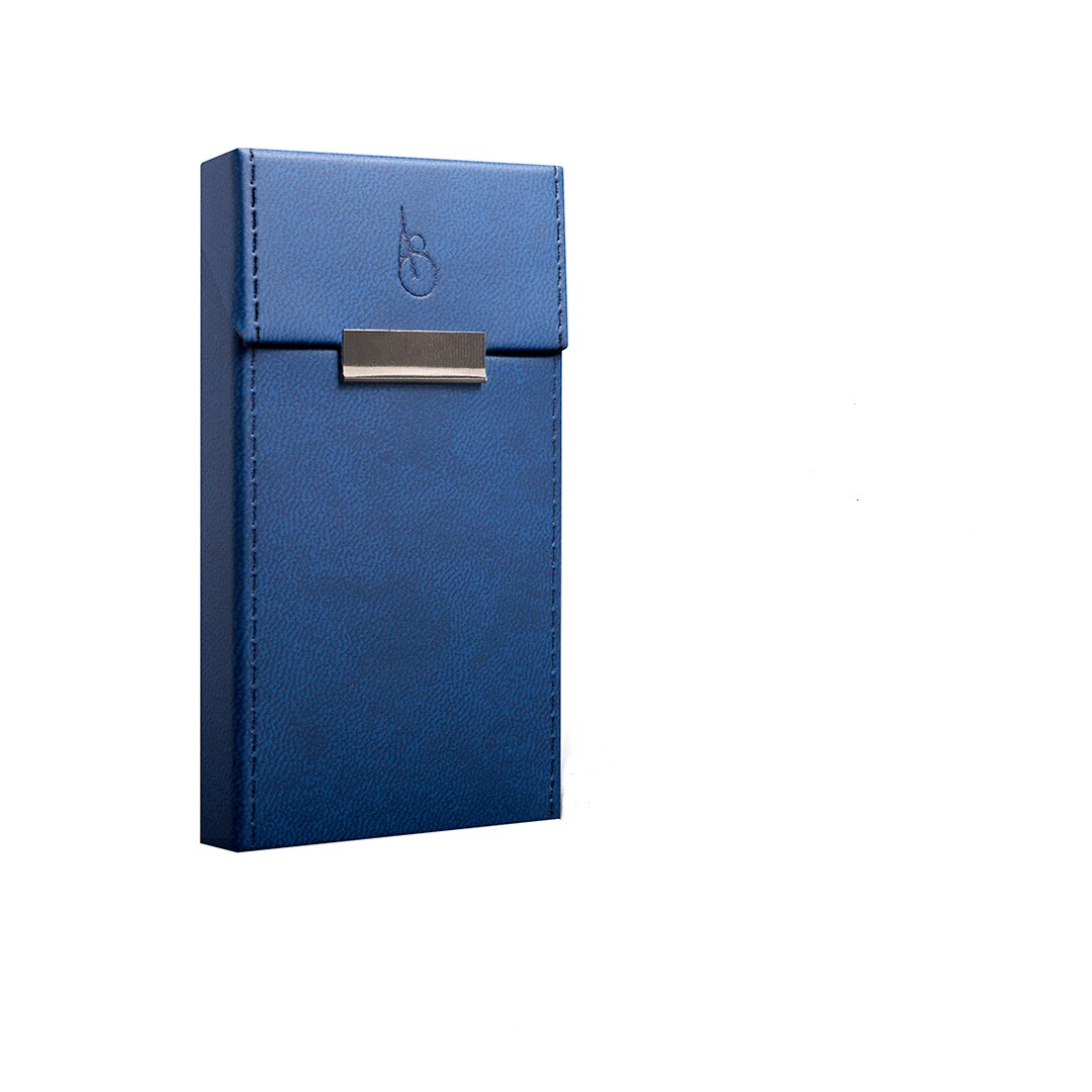 Husa ADAMI STEFANO pentru Pachete de Tigari Slim Size Indigo stiched
