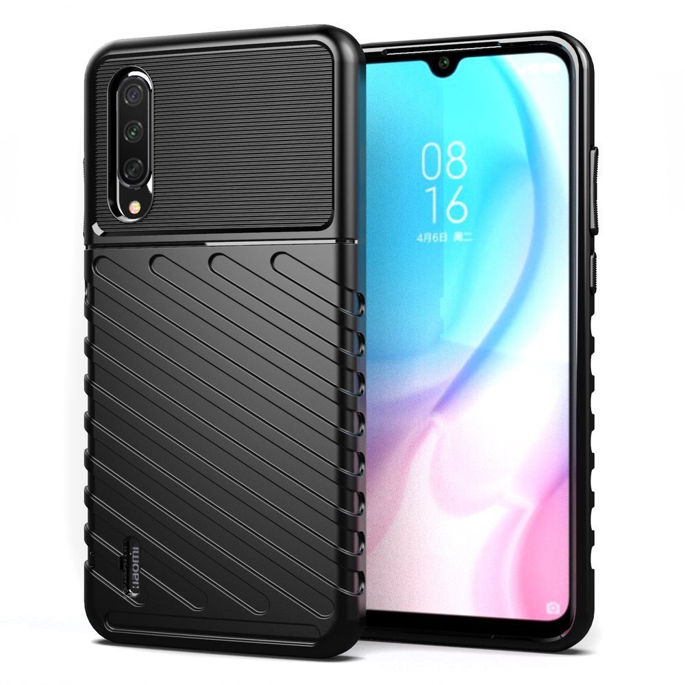 Husa de protectie pentru Xiaomi Mi CC9e/Xiaomi Mi A3, Hurtel, TPU, Negru