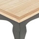 Masuta de cafea, vidaXL, Lemn pin, 110 x 60 x 40 cm, Negru/Maro