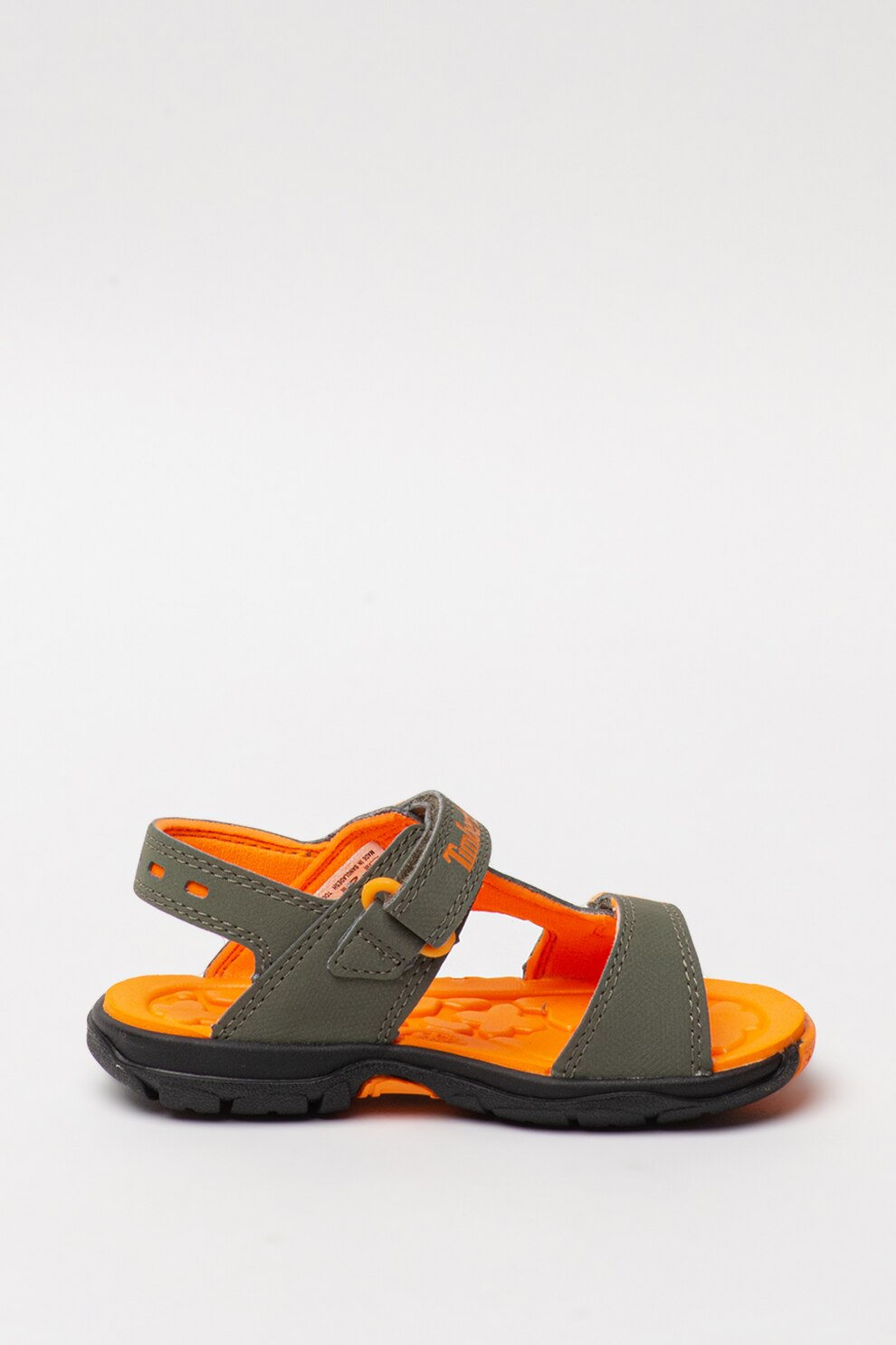 Timberland, Сандали Moss Jump с велкро, Каки / Оранжев, 28 EU - eMAG.bg