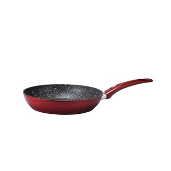 Tigaie, Elekom, Universala, Marmura, Rosu, 20.5 cm Tigaie, Elekom, Universala, Marmura, Rosu, 20.5 cm