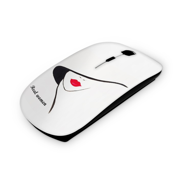 Real women mintás vezetéknélküli egér 3