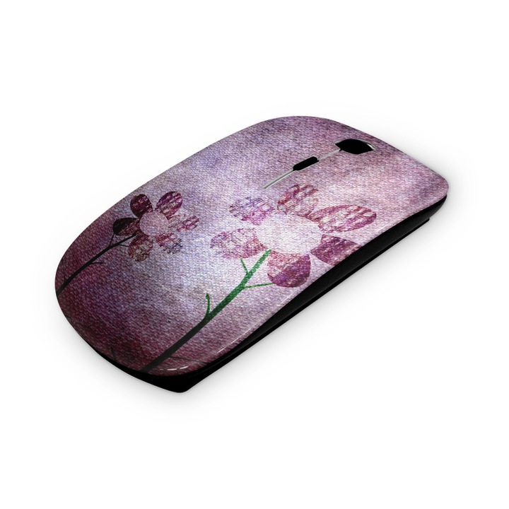 Vintage mintás vezetéknélküli egér 2