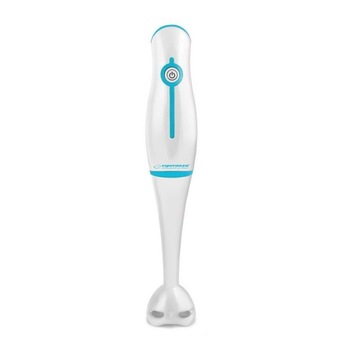 Blender de Mana Esperanza, Putere 250 W, Lame din Otel Inoxidabil, Maner Ergonomic, Alimentare 220 - 240 V, Design Modern, Alb&Albastru Blender de Mana Esperanza, Putere 250 W, Lame din Otel Inoxidabil, Maner Ergonomic, Alimentare 220 - 240 V, Design Modern, Alb&Albastru