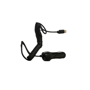 Incarcator auto cu 1 port USB si cablu Type-C Super Touch, Black Incarcator auto cu 1 port USB si cablu Type-C Super Touch, Black