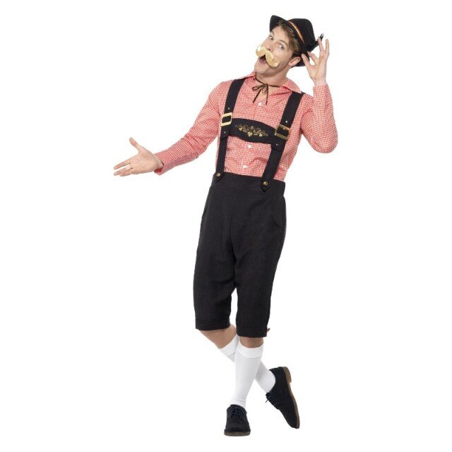 Costum de carnaval, Bruno, Oktoberfest, pentru barbati, marimea L