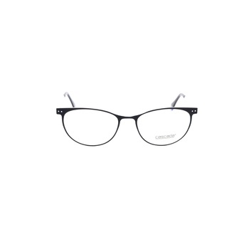 Rame ochelari de vedere, Cascada, Dama, 10174, 53mm, Negru/Alb Rame ochelari de vedere, Cascada, Dama, 10174, 53mm, Negru/Alb